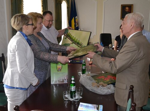 Meeting with delegation of State Higher Vocational School in Sanok, Poland